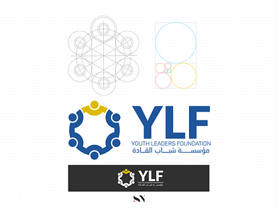 YLF LOGO brand branding foundation leaders logo youth