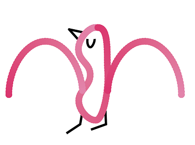 pink raven bird pink raven