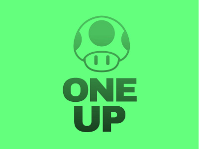 One up