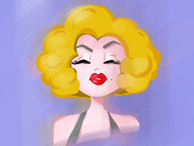 Marilyn Monroe characters designs diva illustration marilyn painting sketch