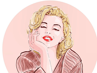 Marilyn cipria illustration marilyn musa new experience photoshop