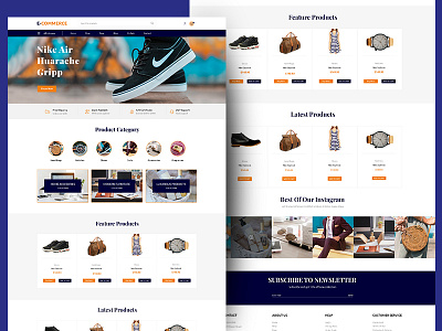 E-Commerce e commerce e commerse ui ui website e commerse