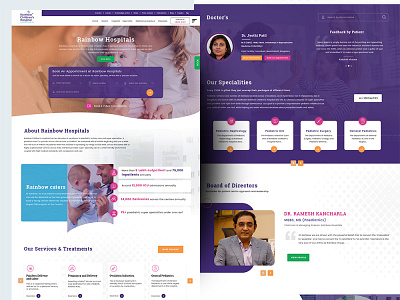 Hospital Website UI