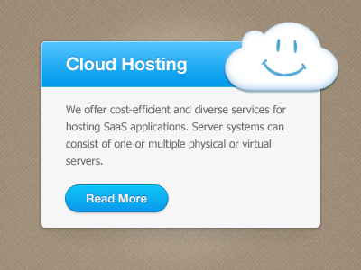 Cloud Hosting/Read More call to action icon ui web web button web ui webdesign website