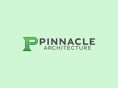 Pinnacle Architecture Logo art brand branding graphic design graphics logo logo ideas logo inspiration