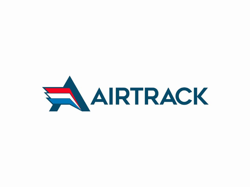 Airtrack Company Logo by Rick Adams on Dribbble