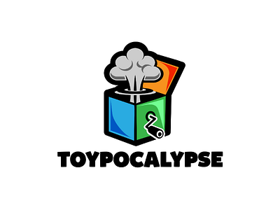Toypocaplypse Toy Store Logo adobe art brand branding design graphics identity illustration illustrator logo logotype photoshop typography vector