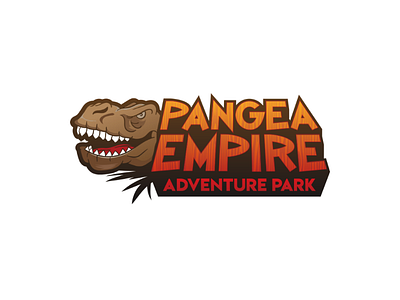 Pangea Empire Adventure Park logo concept adobe art brand branding design graphics identity illustration illustrator logo logotype photoshop typography vector