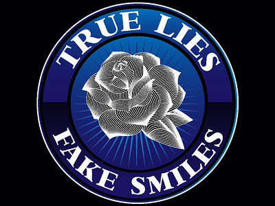 True Lies/Fake Smiles adobe art brand branding design graphics identity illustration illustrator logo logotype photoshop typography vector