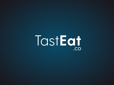 TastEat.co Logo brand color design graphism identity illustration logo