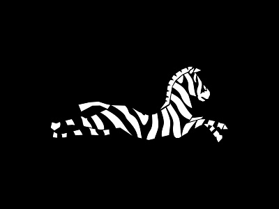 Zebro logo africa animal branding logo logotype strip zebra zebro