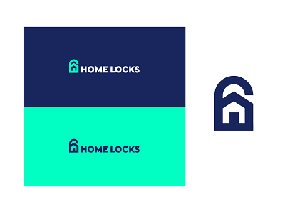 House lock logo idea