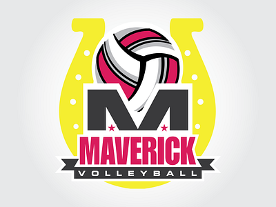 Ottawa Maverick Volleyball Summer Logo