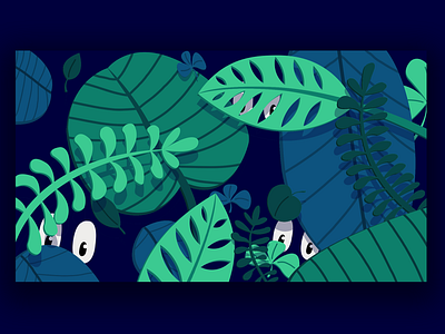 Rainforrest animation 1 aftereffets animation illistration photoshop wacom bamboo