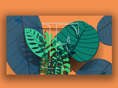 Rainforrest Animation 2. aftereffets animation illistration photoshop typography wacom bamboo