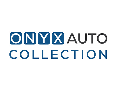 Onyx Auto Collection Logo (Car Business Logo) auto auto mobile business logo car car business logo car logo car logo deign clean flat logo logo logo design logodesign logos logotype