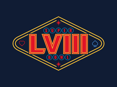 Super Bowl LVIII Concept Logo