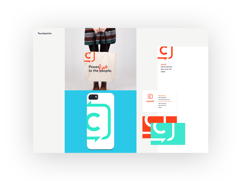 Countr Brand Book brand brand book branding circular guidelines logo specs style guide styleguide touchpoints