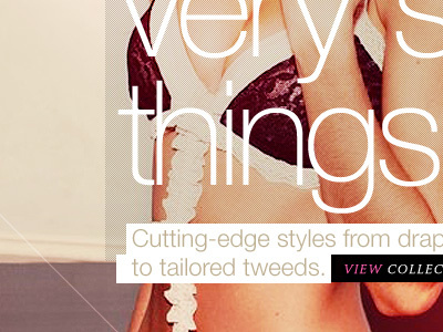Sexy Styles edgy helvetica modern