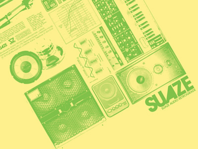 Suaze Audio Retrograde audio mashup vintage yellow