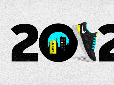 New Year, New Office, New Kicks 2012 neon shoe