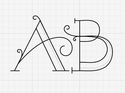 Brushing up on my Beziers and Letterforms