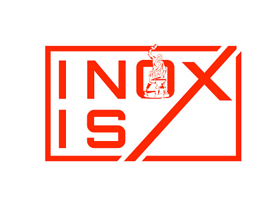 INOXIS Logo art branding design flat icon illustration logo logo design minimal vector