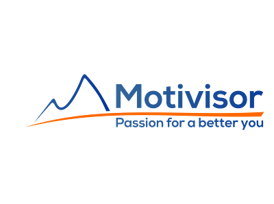 Motivisor art branding clean design flat icon logo logo design minimal vector