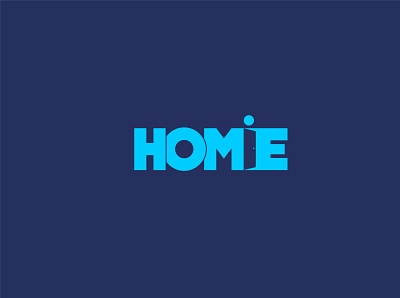Homie art branding clean design flat icon illustration lettering logo minimal vector