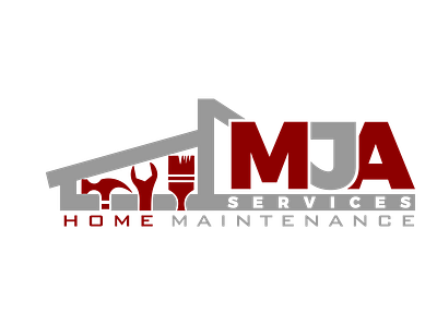 MJA services art branding clean design flat icon illustration lettering logo minimal vector