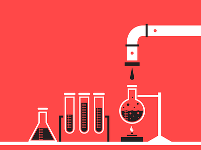 Infographic: How much poison is in your food? beaker chemistry fire flame flask icons illustration illustrator infographic poison vector