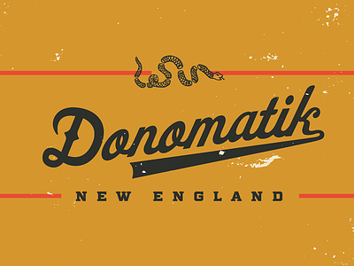 Donomatik script logo ‘Daisy’ boston design donomatik logo logotype new england script type typography vector