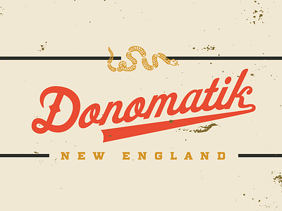 Donomatik script logo ‘C.R.E.A.M’ boston design donomatik logo logotype new england script type typography vector