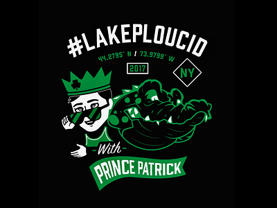 Lake Ploucid apparel art design donomatik graphic logo nyc screenprint streetwear t-shirt tee typography vector