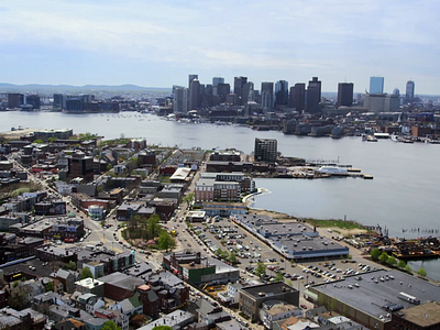 East Boston after effects animation boston city east boston loop mograph motion motion design motion graphics new england real estate typogaphy video