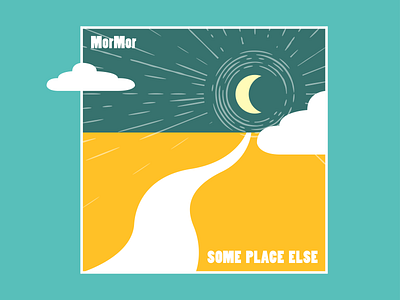 Some Place Else cover art illustration illustration art illustrator mormor music art musician song poster songs