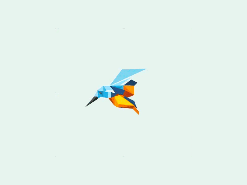 Hummingbird #madewithcode animated bird code humming bird illustration java madewithcode processing