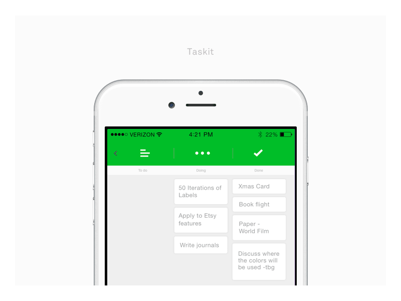 Taskit app application calendar design events icon product design type typography ui web website