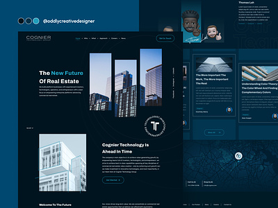 Real Estate Investment Company landing page