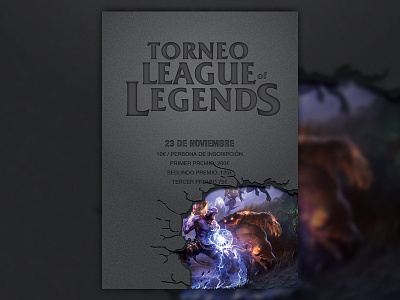 Poster - League of Legends' Tournament gamer gaymer league of legends lol poster videogames
