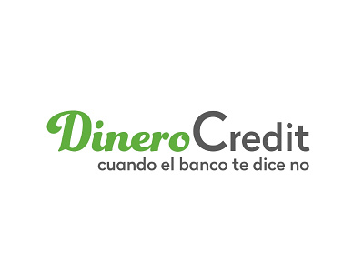 Dinero Credit - Last version credit credito dinero gray green lean logo money prestamo verde