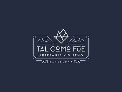 Art Déco Logo for TAL COMO FUE