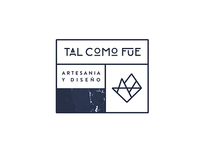 Another version of TAL COMO FUE's logo