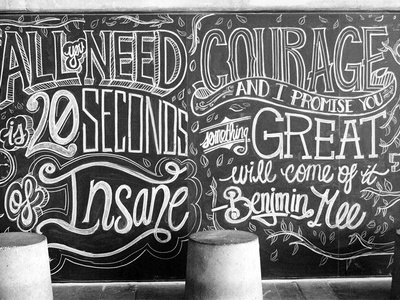 All You Need chalk lettering design handlettering illustration type typography