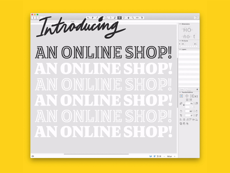 The Online Shop is HERE!