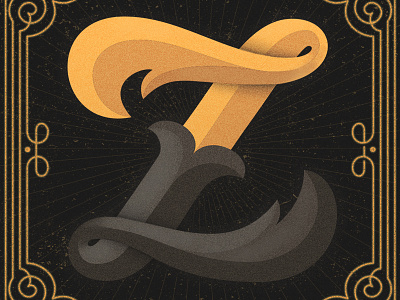 Typefight - Z design dropcap hand lettering illustration lettering type typography
