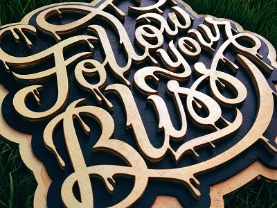 Handmade 3D Lettering design handmade illustration lettering type typography vector