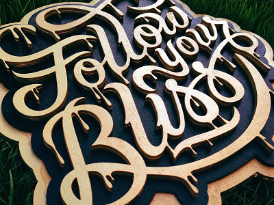 Handmade 3D Lettering