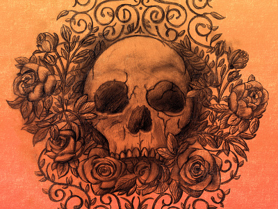Life & Death death illo illustration life skull