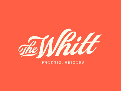 The Whitt Branding airbnb branding design lettering logotype type typography